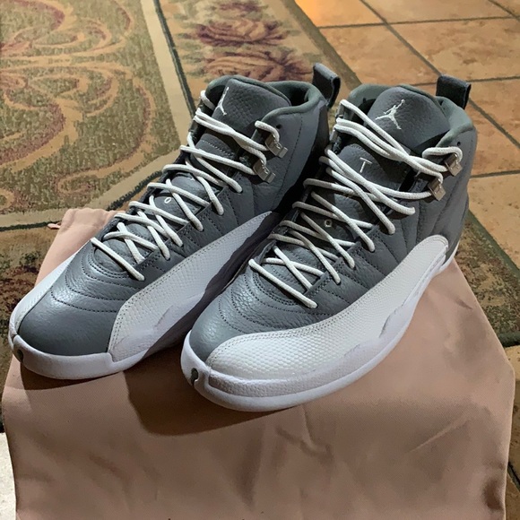 Air Jordan 12 Men’s Retro Stealth Shoes (Premium) - Picture 7 of 11
